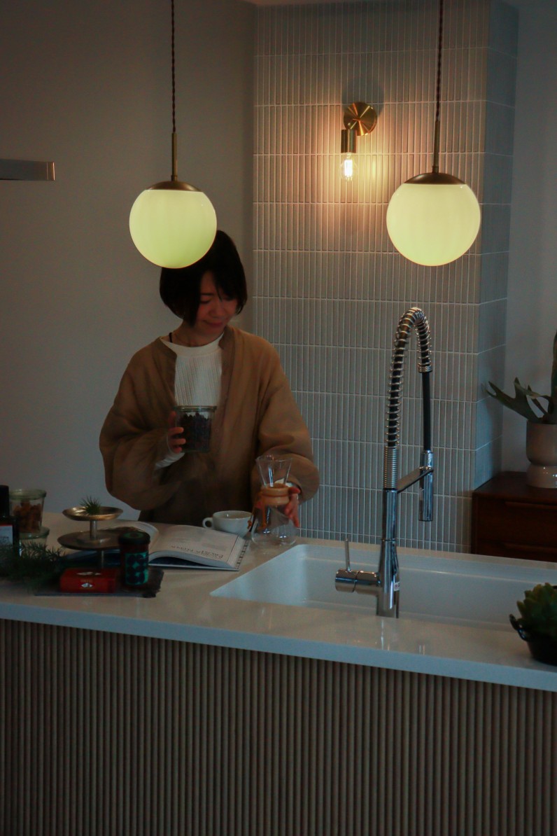 造作のような木の表情。
何気ない時間も豊かになる。