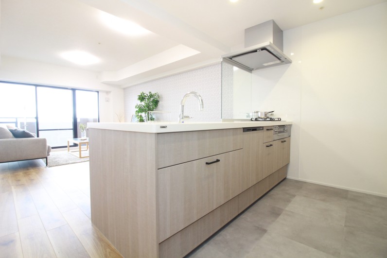 上品なキッチンスペース