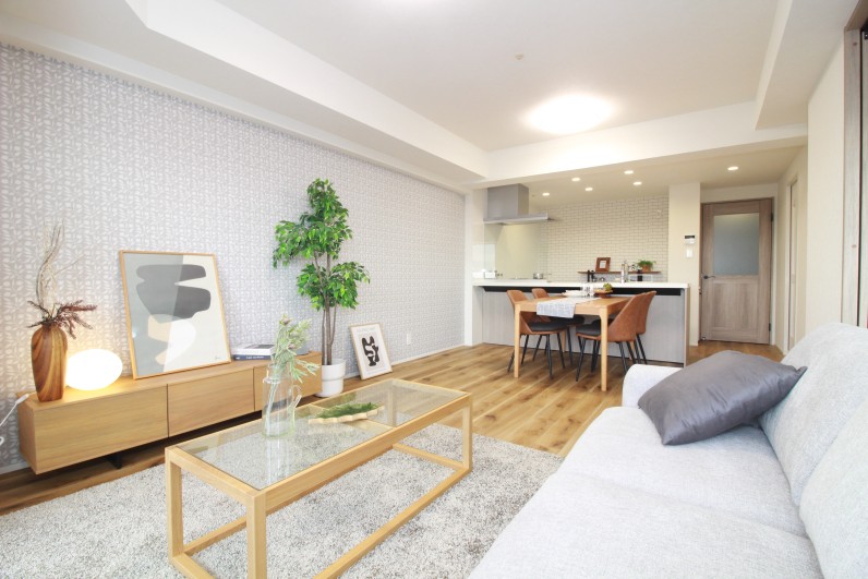 ゆったり過ごすLDK