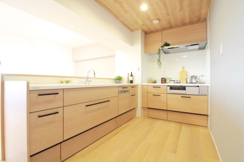 キッチンとつながる空間