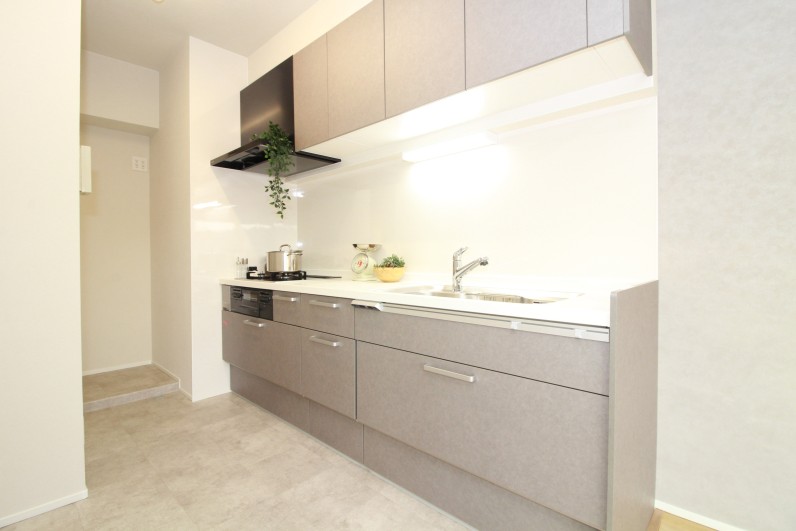 動線スムーズなキッチン