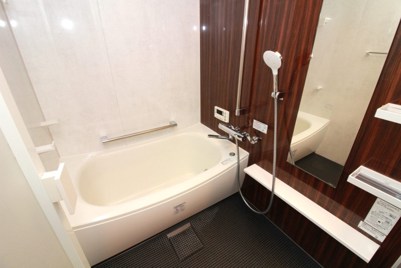 ゆとりあるバスルーム