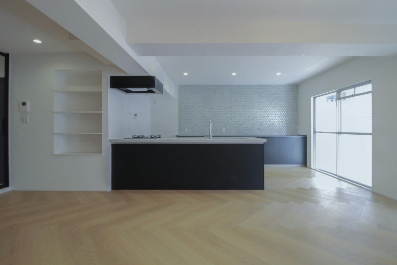 機能美を極めた、
見せるキッチン。