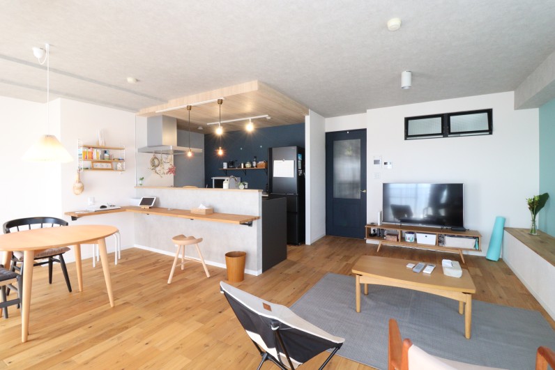 ナチュラル×モダンなインテリア