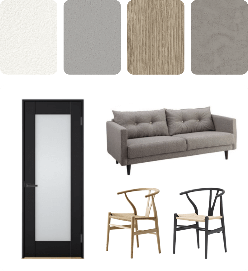 空間を彩るインテリアの紹介画像