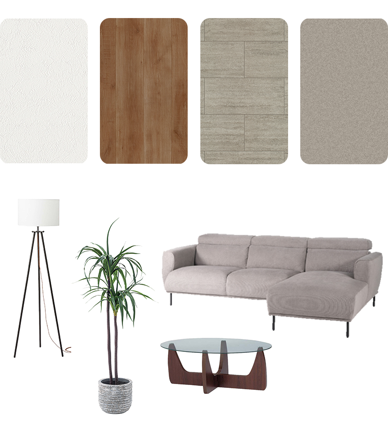 空間を彩るインテリアの紹介画像